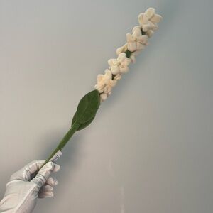 CJ Hendry plush cream star shaped flowers